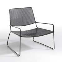 Кресло Садовое из металла Wallace 1 местн. черный AM.PM  фото, kupilegko.ru